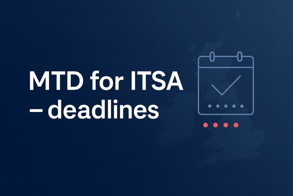 When is the MTD deadline for ITSA in 2026? FAQ